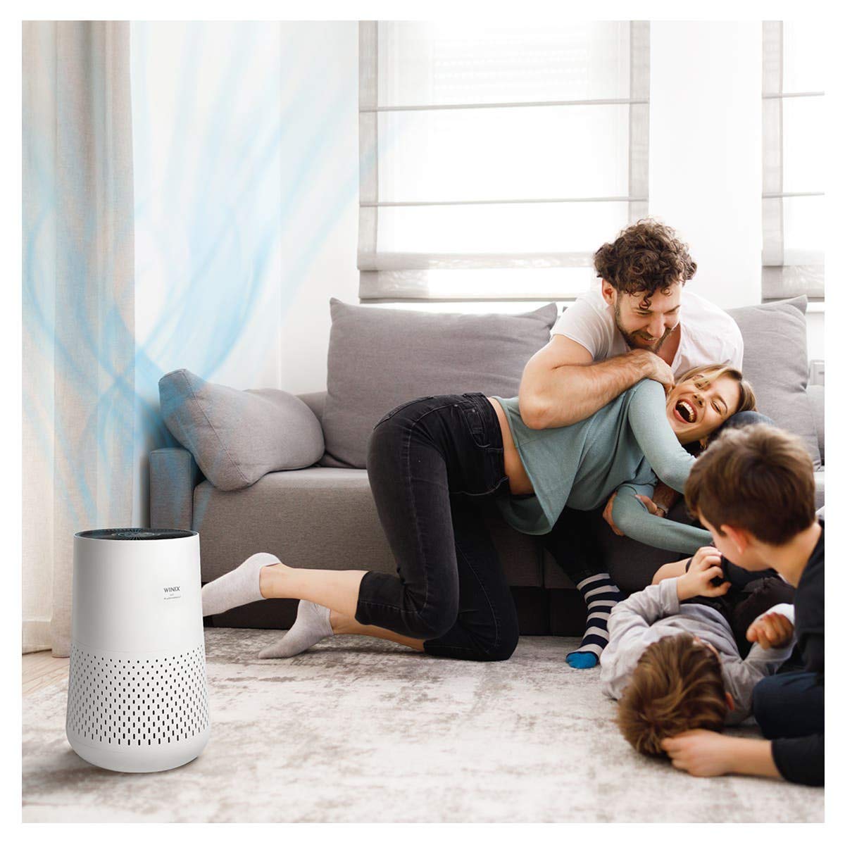 Winix Australia Compact 4-Stage Hospital Grade True HEPA Air Purifier - Model AUS-0850AAPU