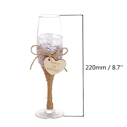 Toasting flute size