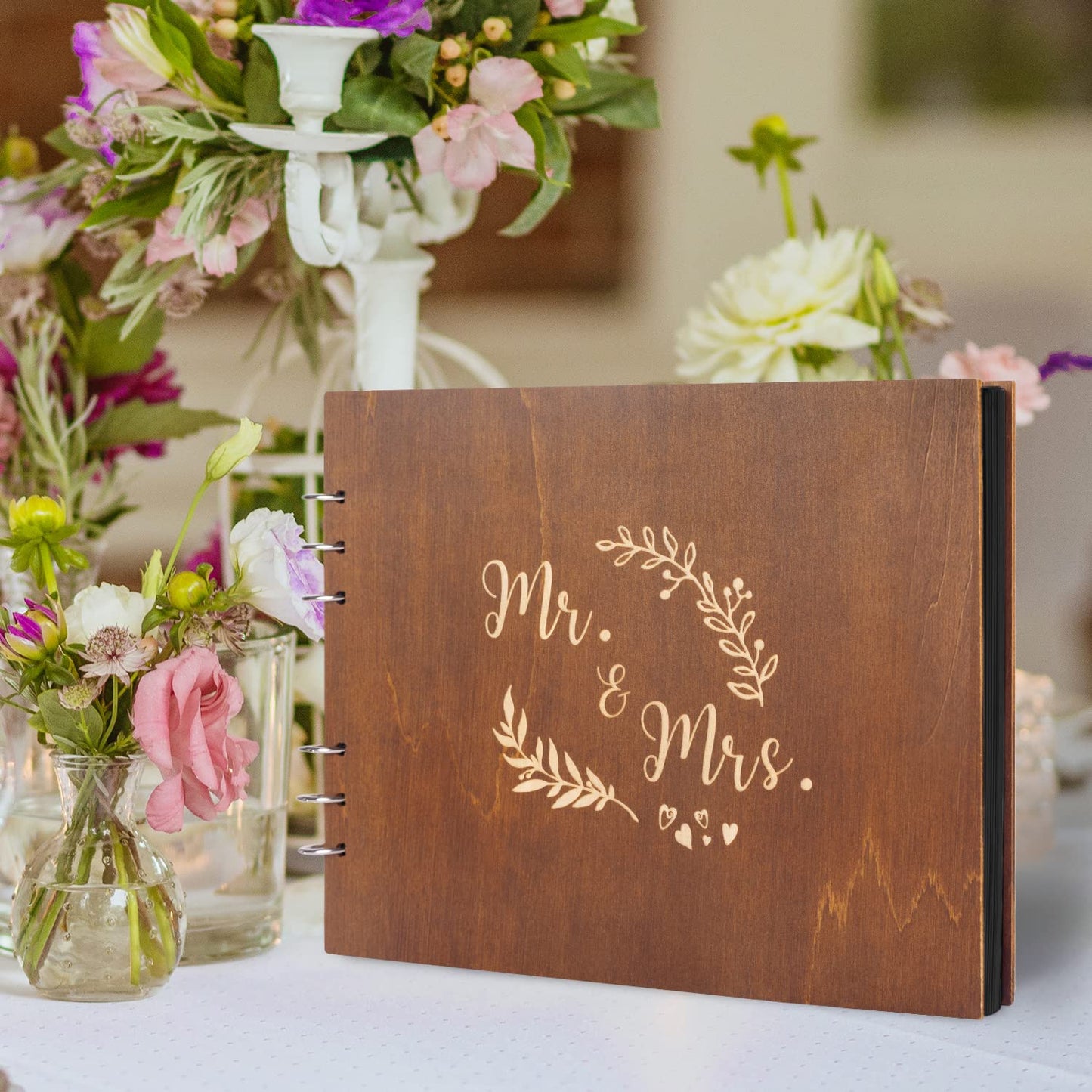 Mr & Mrs Guest Book
