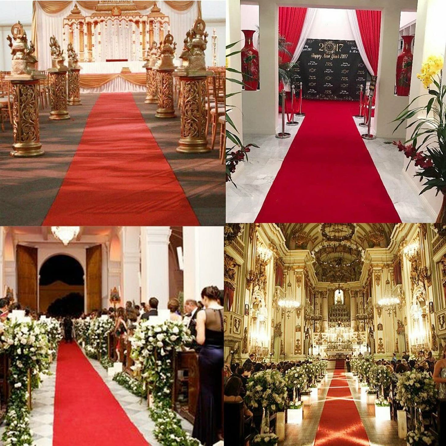 Red Carpet (10m) Wedding Party Decoration Hollywood Awards Night Casino
