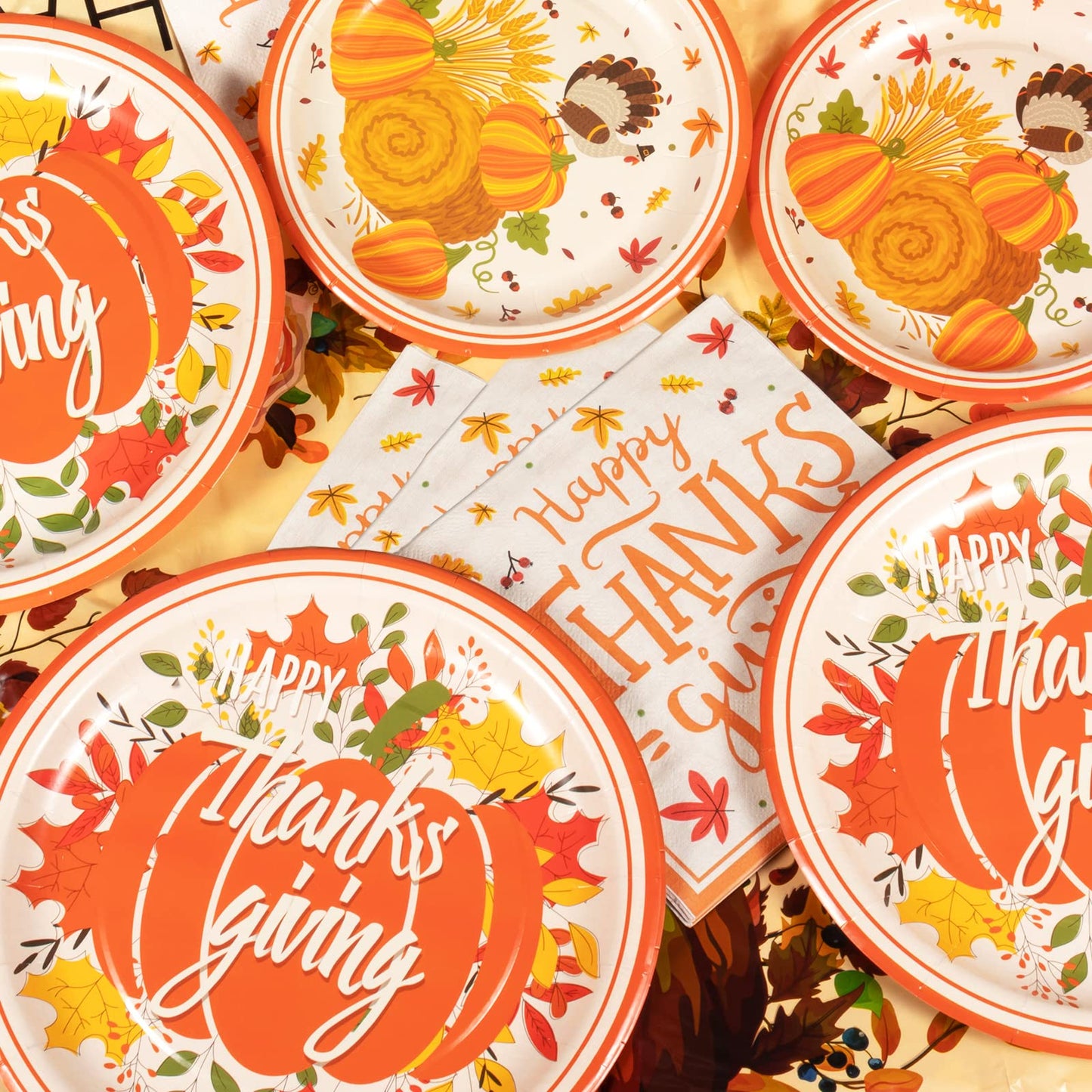 Thanksgiving plates