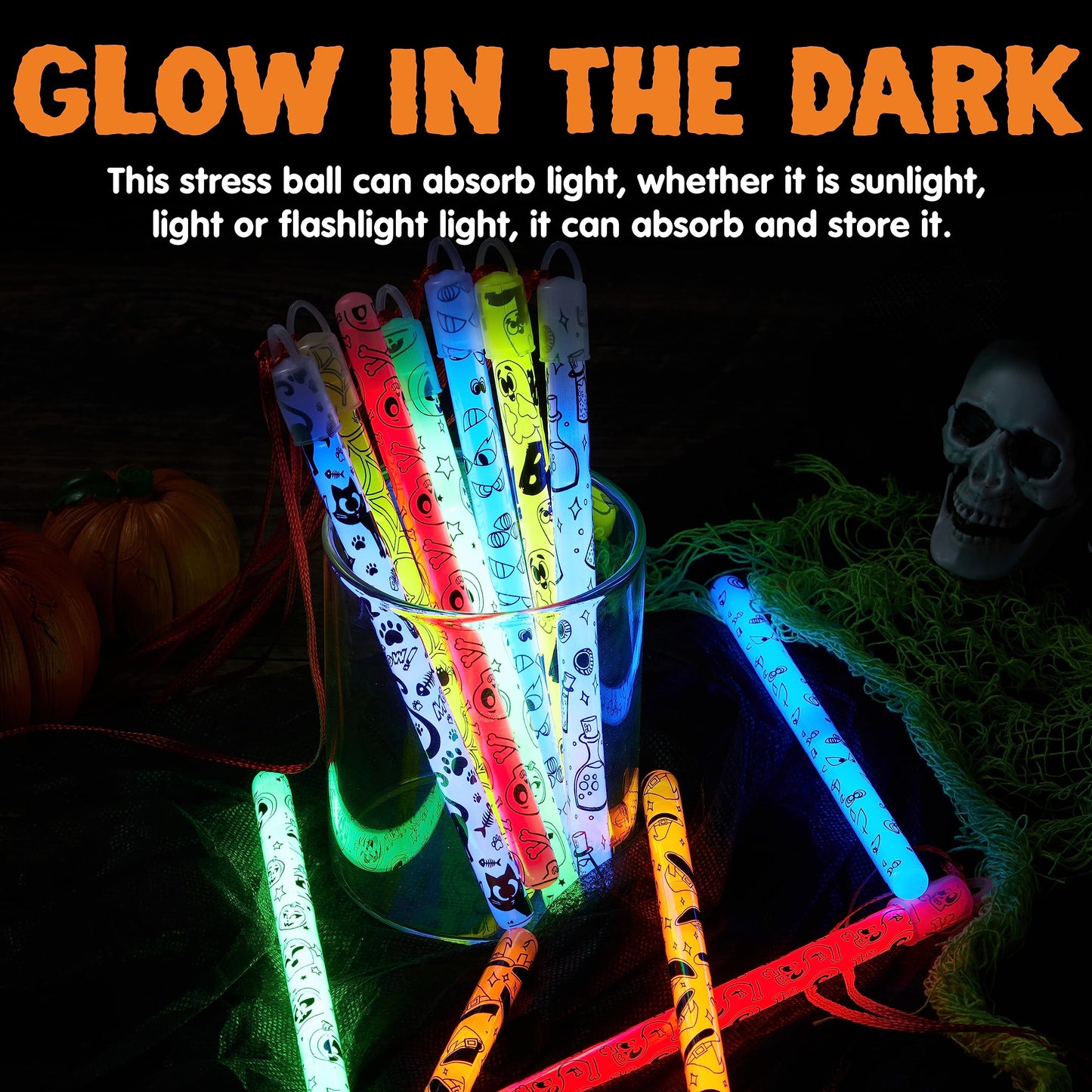 Glow in the dark sticks
