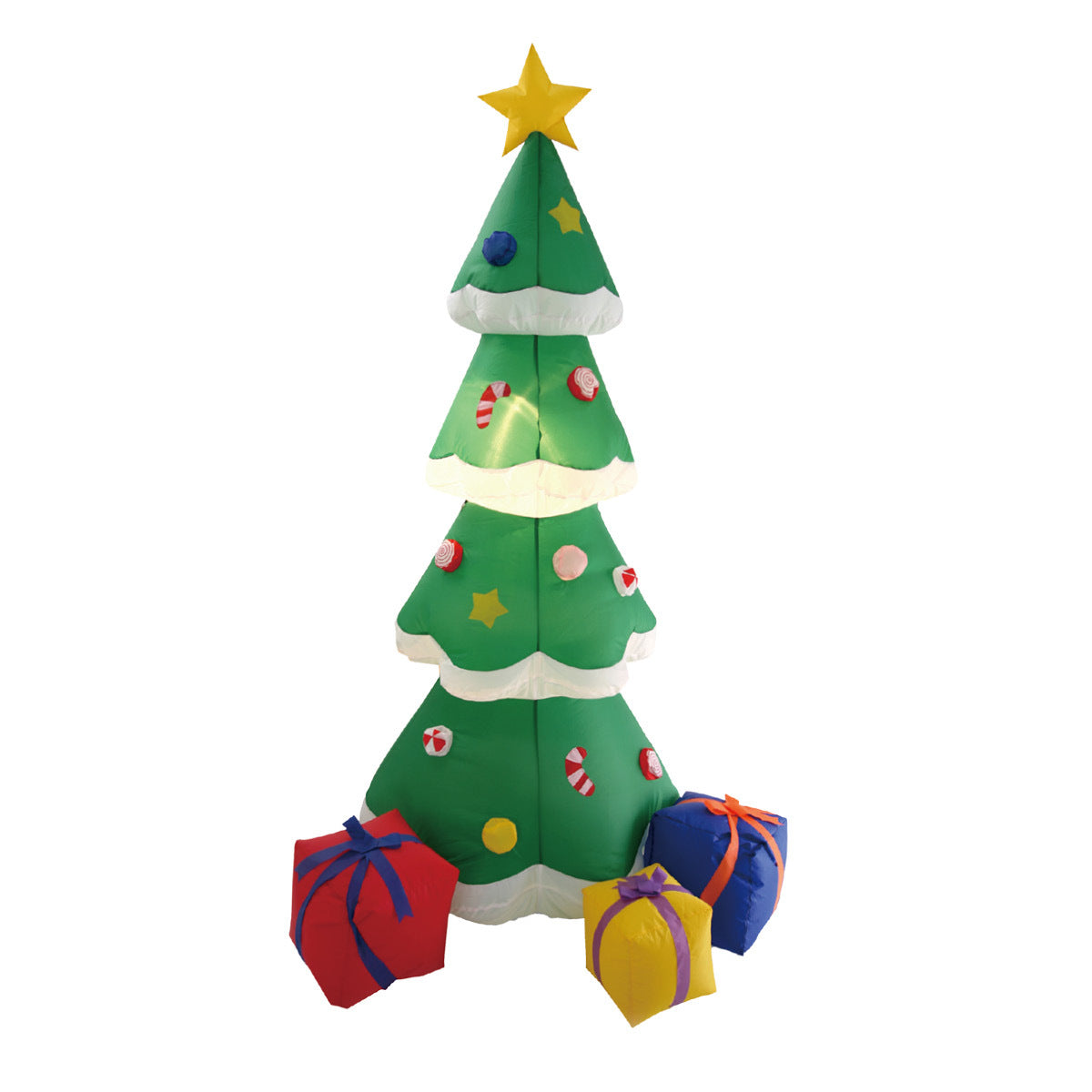 Christmas By Sas 1.8m Self Inflatable LED Tree With Presents Occasions > Christmas