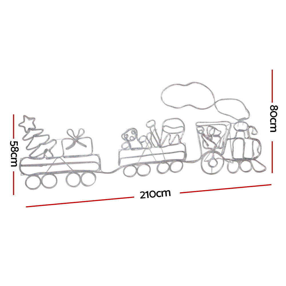 Jingle Jollys Christmas Lights Motif LED Rope Light Train Xmas Decor Everything Christmas: The Main Event