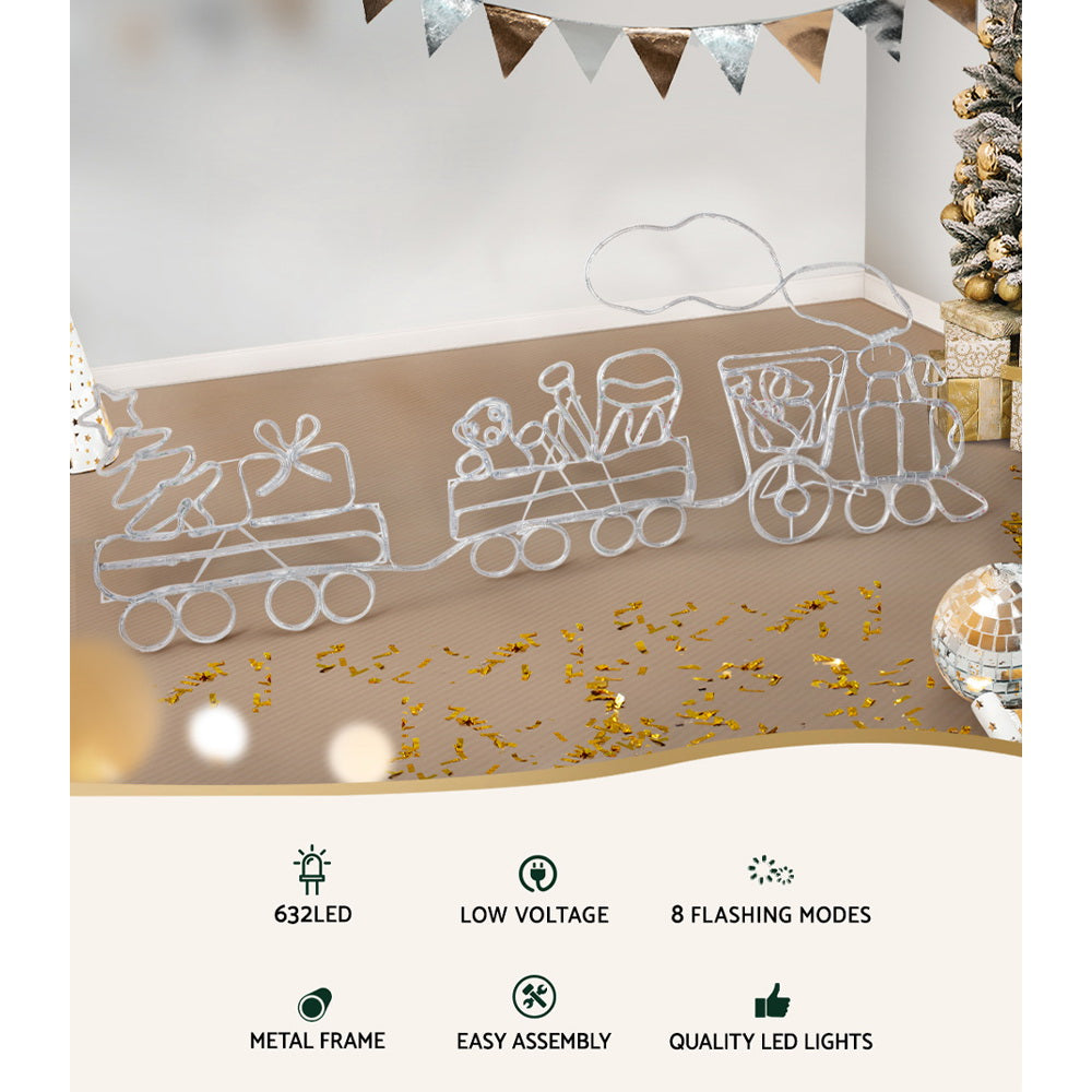 Jingle Jollys Christmas Lights Motif LED Rope Light Train Xmas Decor Everything Christmas: The Main Event