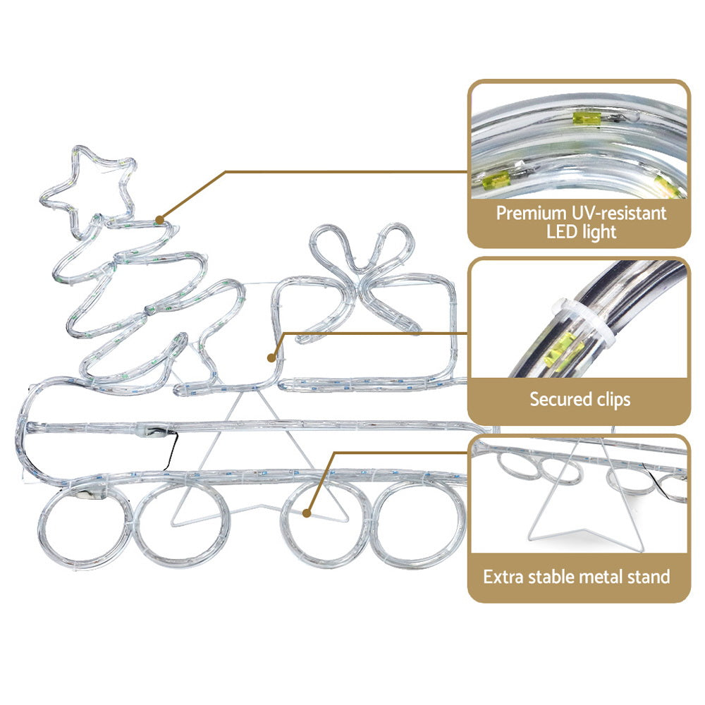 Jingle Jollys Christmas Lights Motif LED Rope Light Train Xmas Decor Everything Christmas: The Main Event