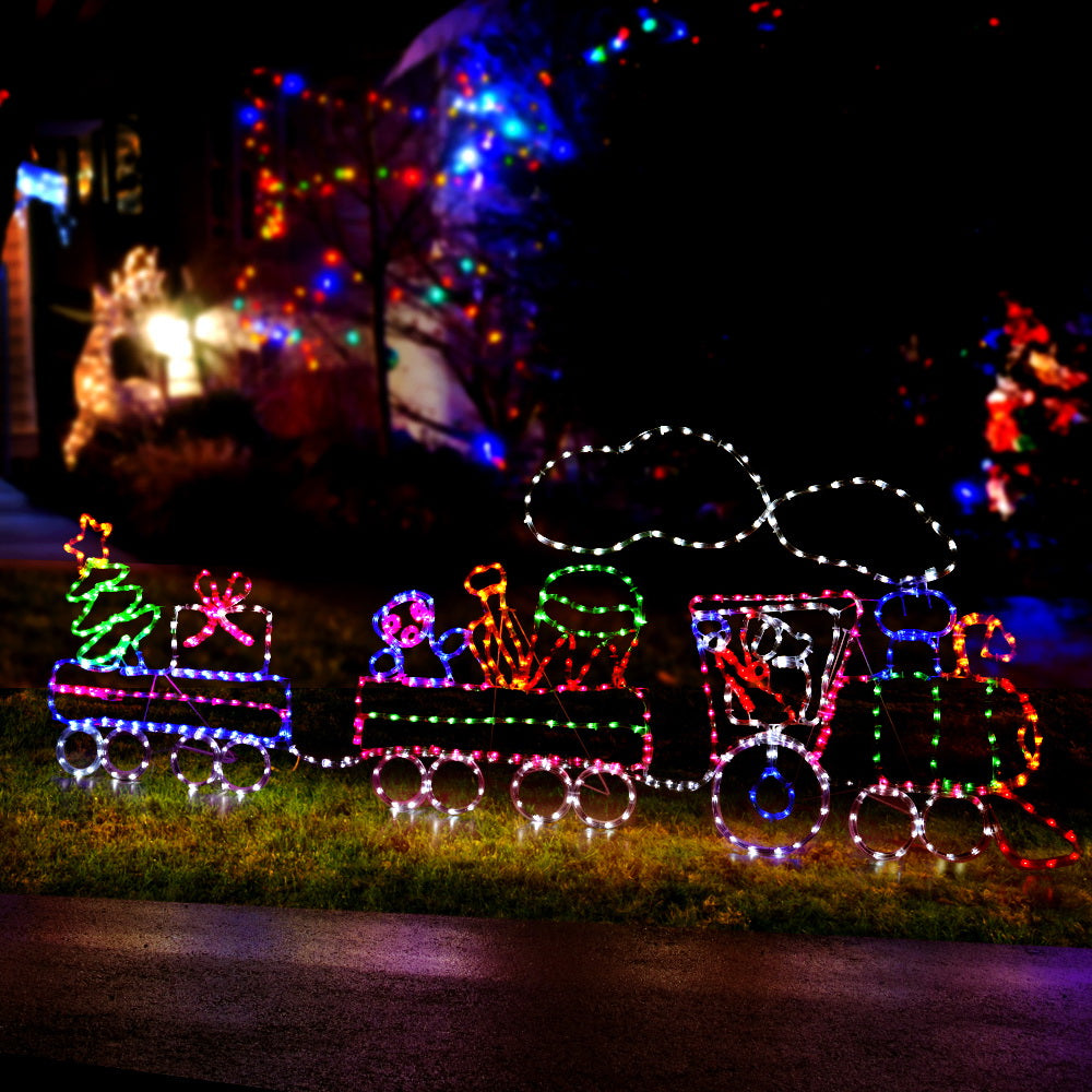 Jingle Jollys Christmas Lights Motif LED Rope Light Train Xmas Decor Everything Christmas: The Main Event
