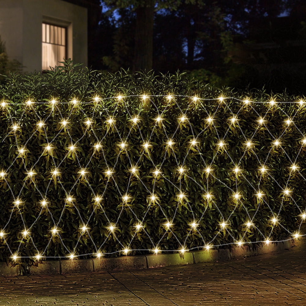 Jingle Jollys 4mx6m Christmas Net Mesh Lights 1000LED String Fairy Party Wedding Occasions > Lights