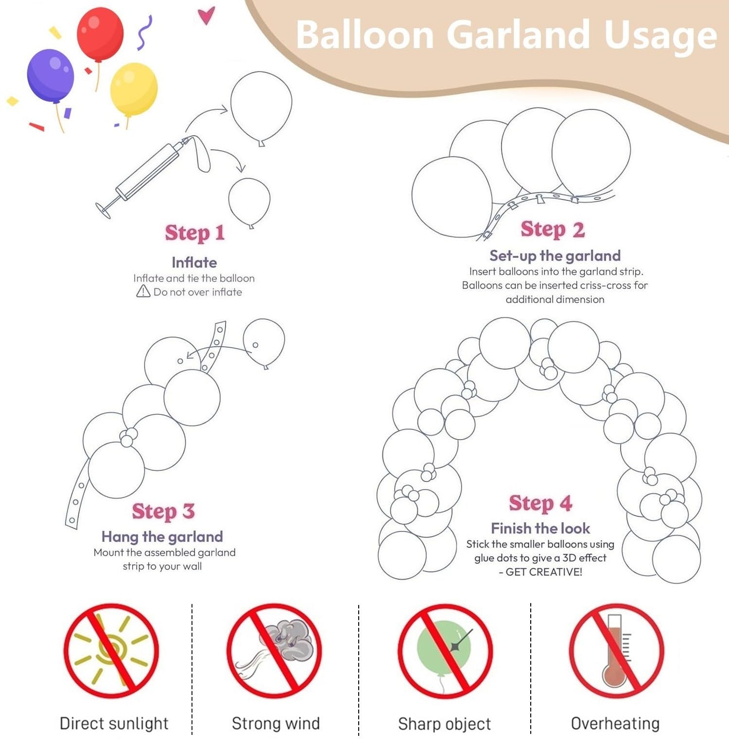 White Sand Balloons Garland Arch Kit, 163PCS Sand White Chrome Gold Beige Boho Balloons Arch Kit 5 10 18 Inch Different Sizes for Birthday Anniversary Wedding Bridal Shower Boho Party Decorations