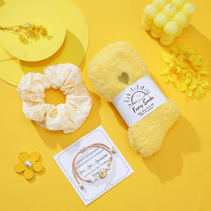 Gifts for Women Hamper - Gift Basket to Pamper, Ideal for Mothers Day, Valentines Day Gift Box Pack, 20oz Tumbler & Socks Care Set for New Years, Birthday, Girlfriend, Mom, Coworker, Wife