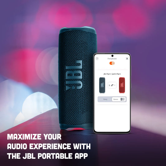 JBL FLIP 6 Portable Waterproof Speaker Blue