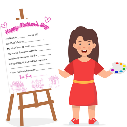 My Mum Is - Mothers Day A4 PDF Download