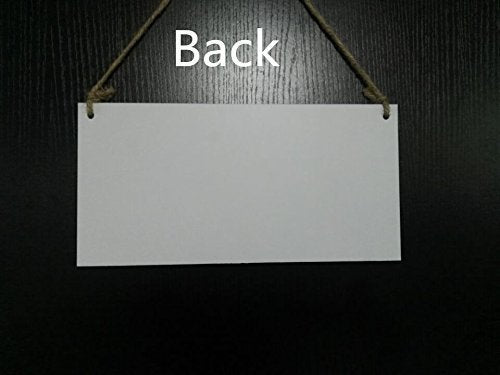 Back of sign