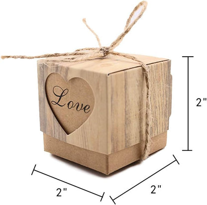 Love candy box dimensions