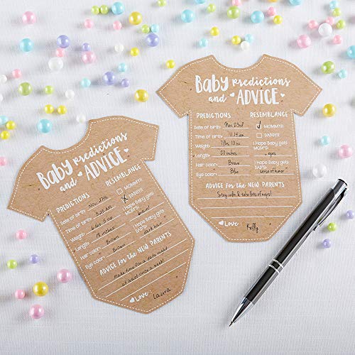 Baby Prediction Cards for Baby Shower/Gender Reveal