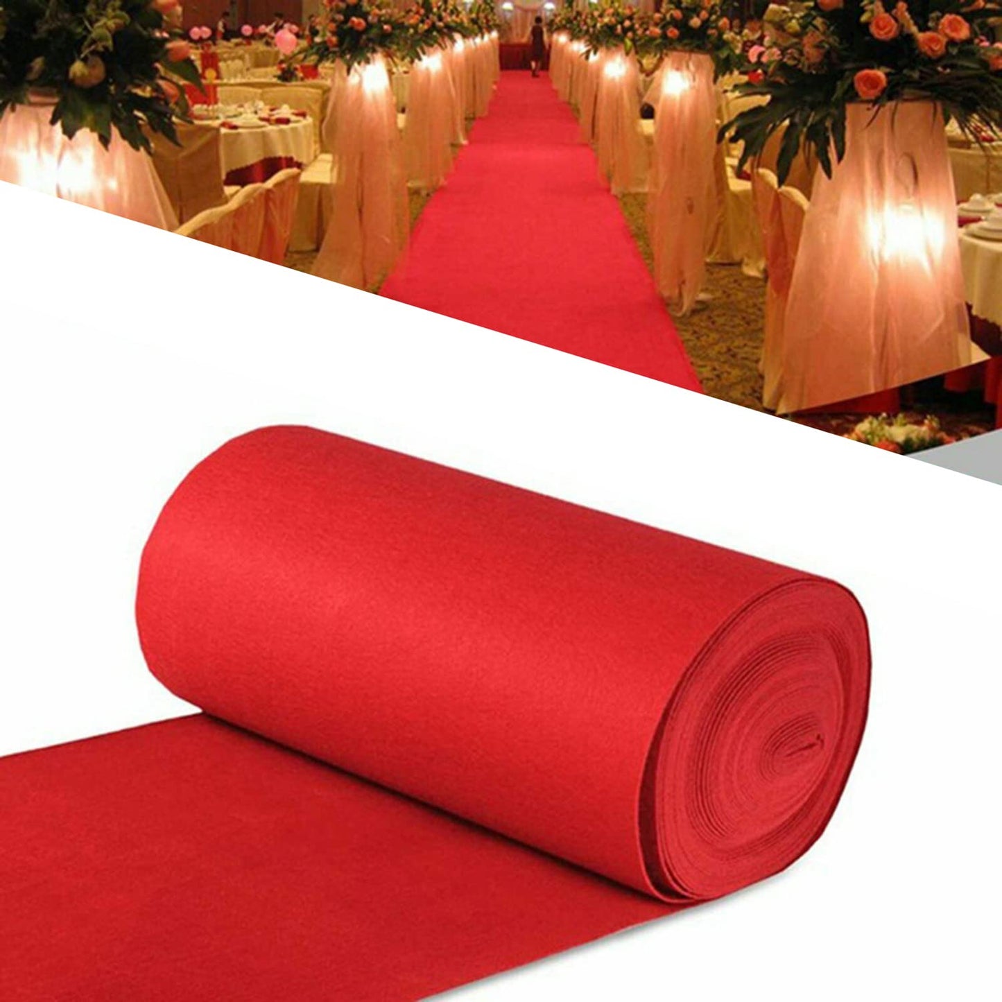 Red Carpet (10m) Wedding Party Decoration Hollywood Awards Night Casino