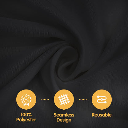 100% polyester reusable tablecloths