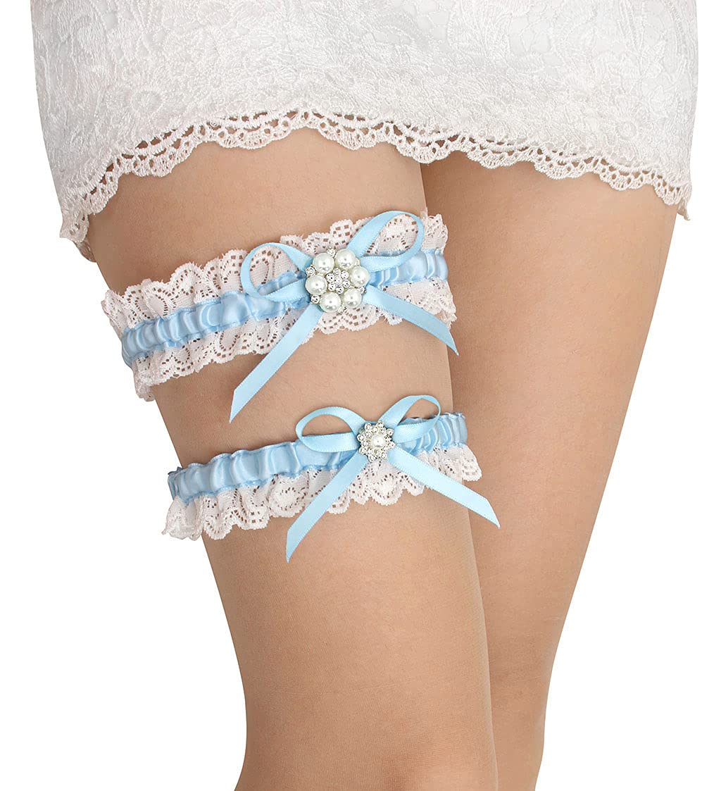 Keepsake and toss wedding garters