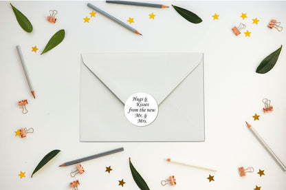 Invitation envelope stickers