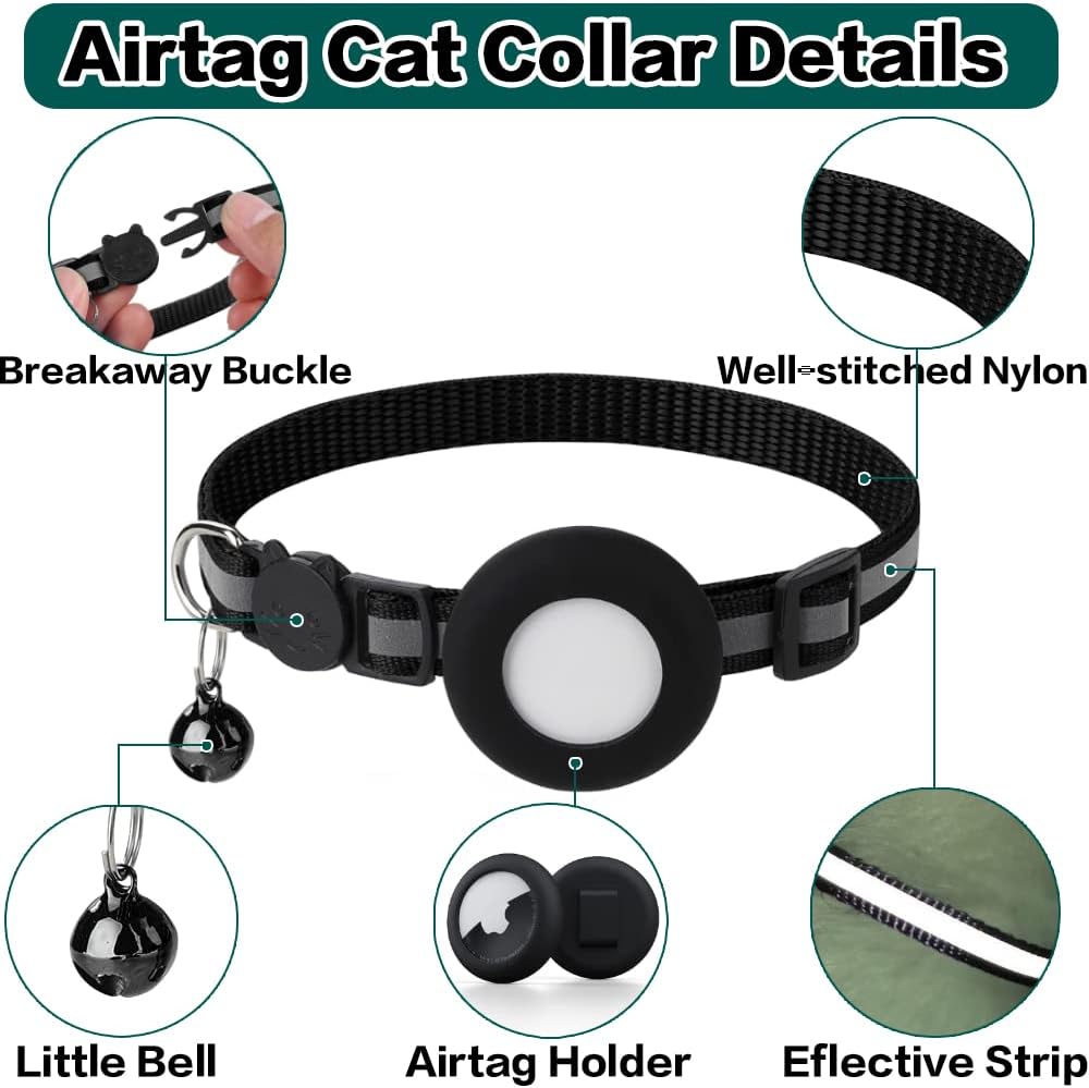 Airtag cat collar details