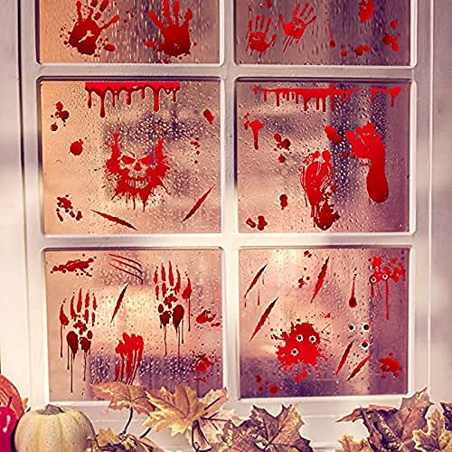 Halloween window decorations