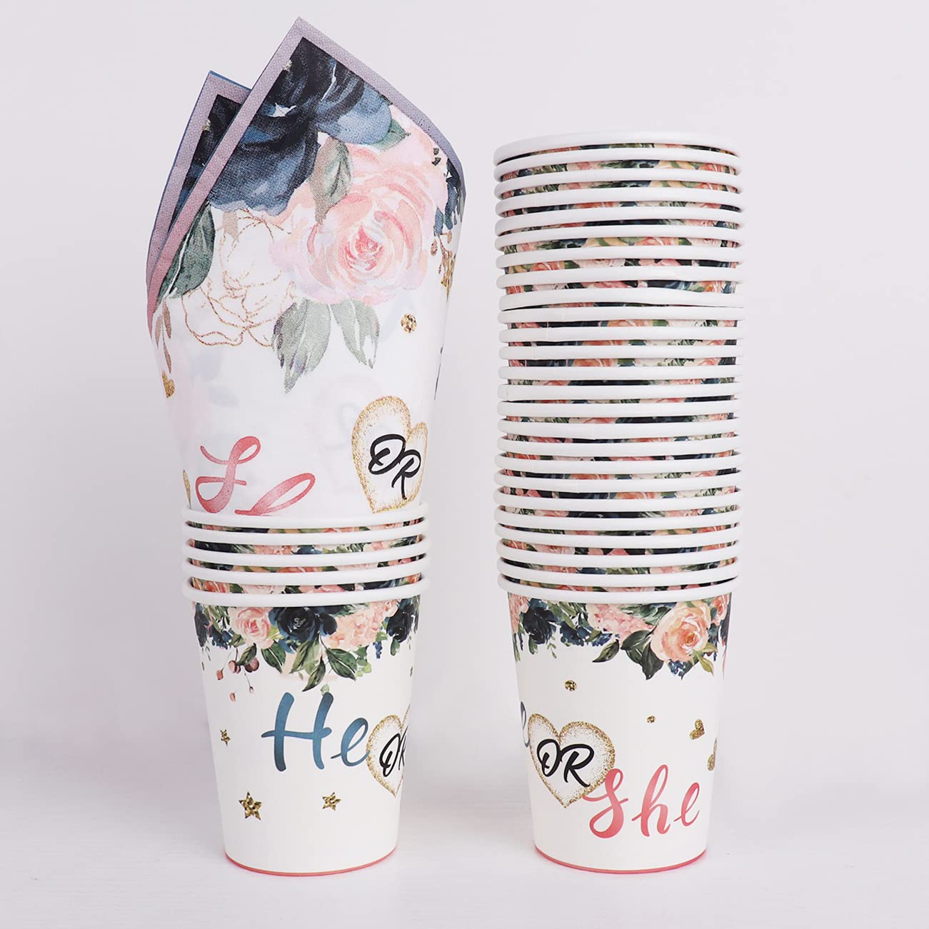 Baby shower tableware set