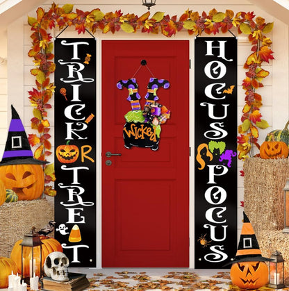 Halloween Porch banners