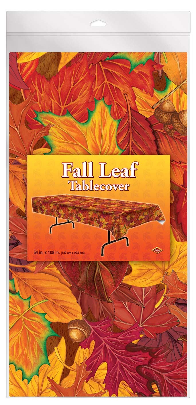 Fall leaf table cover