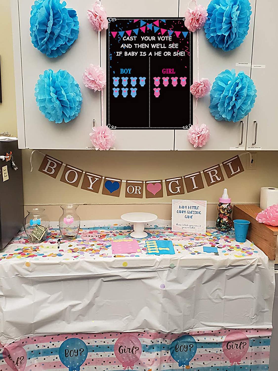 Gender reveal party game