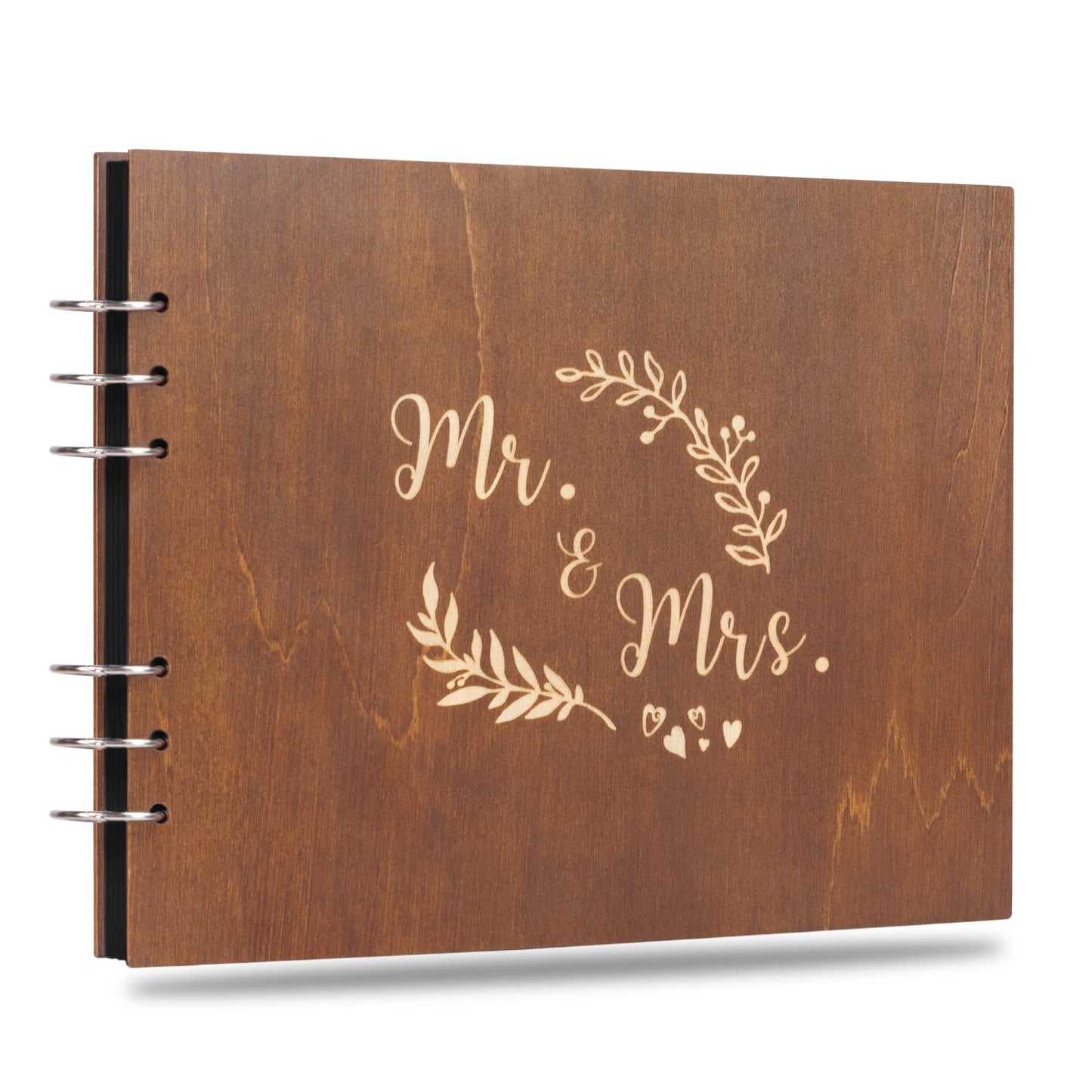 Wooden Wedding Guest Book