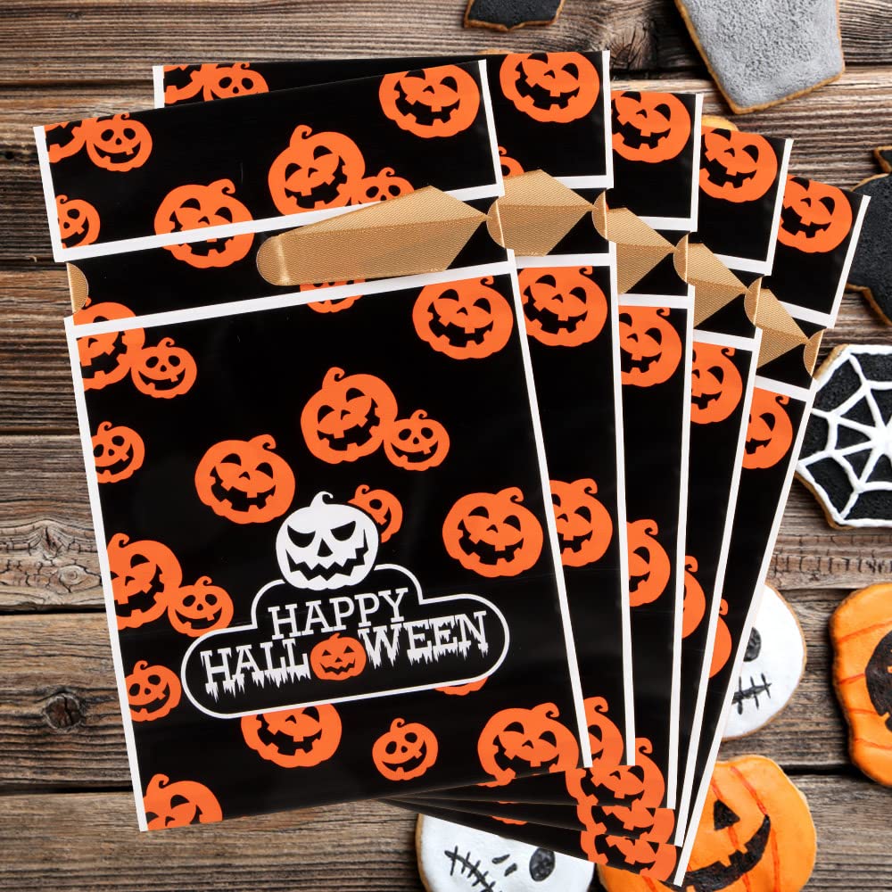 Halloween Treat Bags, 50PCS Drawstring Candy Bag 