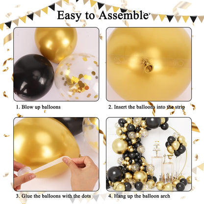 Balloon arch assembly instructions