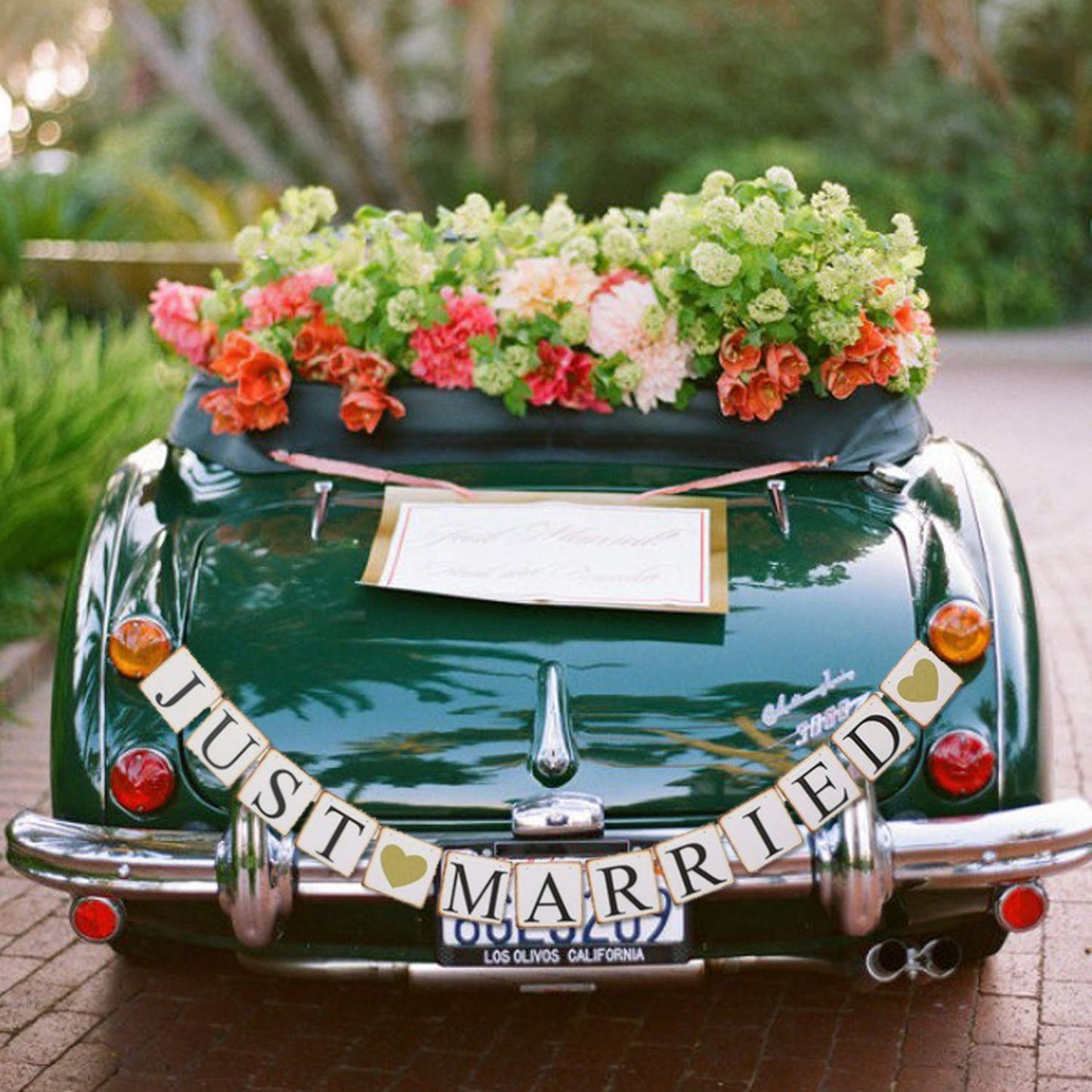 Wedding Car Banner