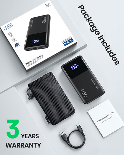Portable charger package contents