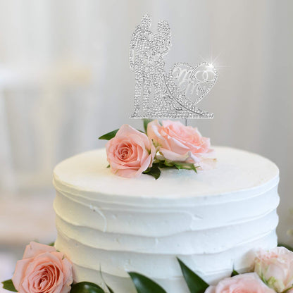 Rhinestone cake decoration