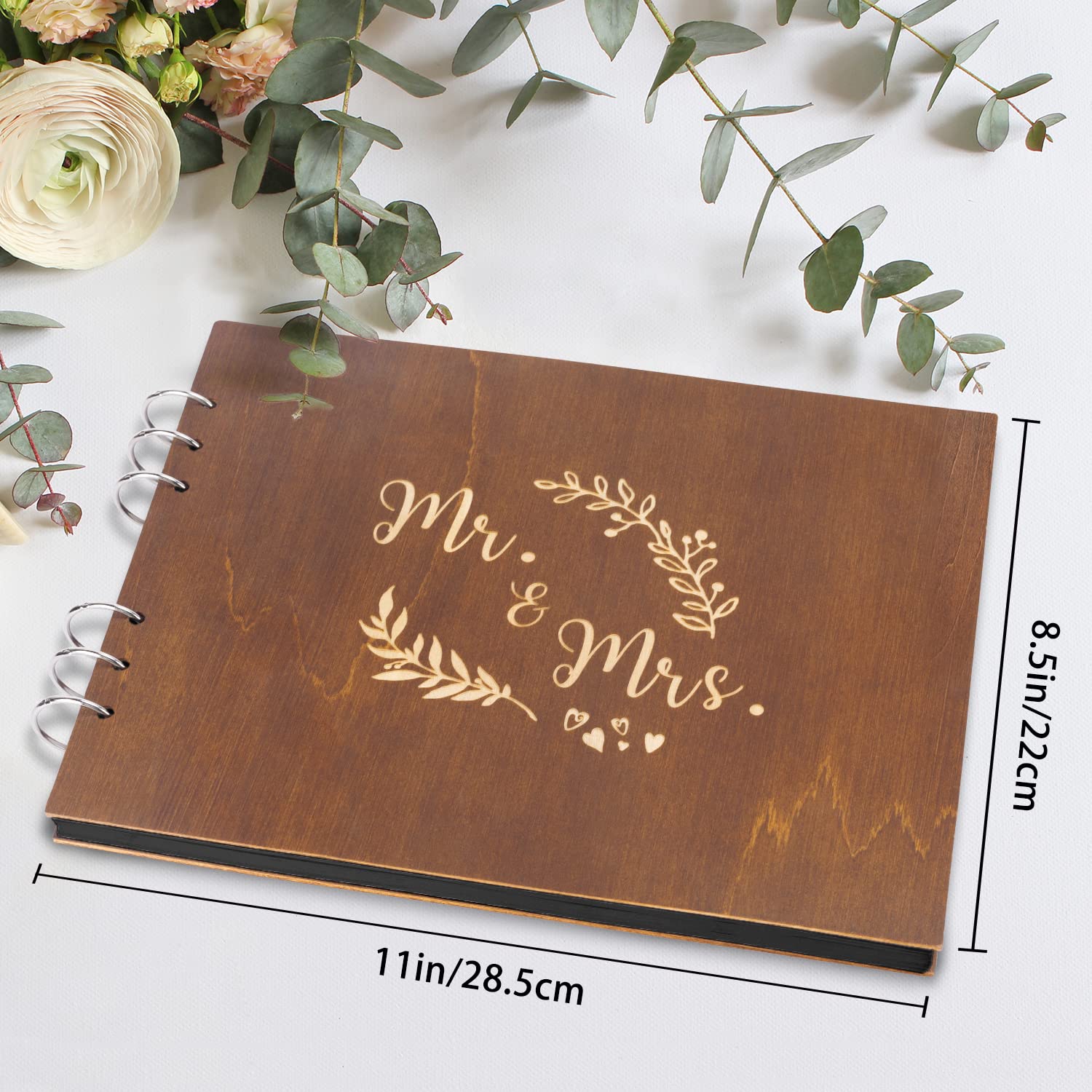 28.5cm x 22cm guest book