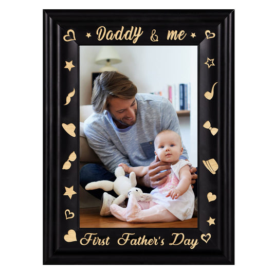 Daddy and Me First Fathers Day Picture Frame