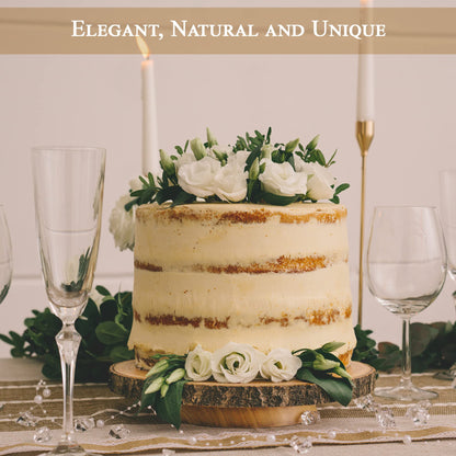 Wooden Rustic Cake Stand 