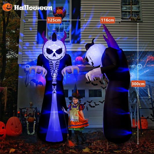 Halloween Inflatable Ghost dimensions