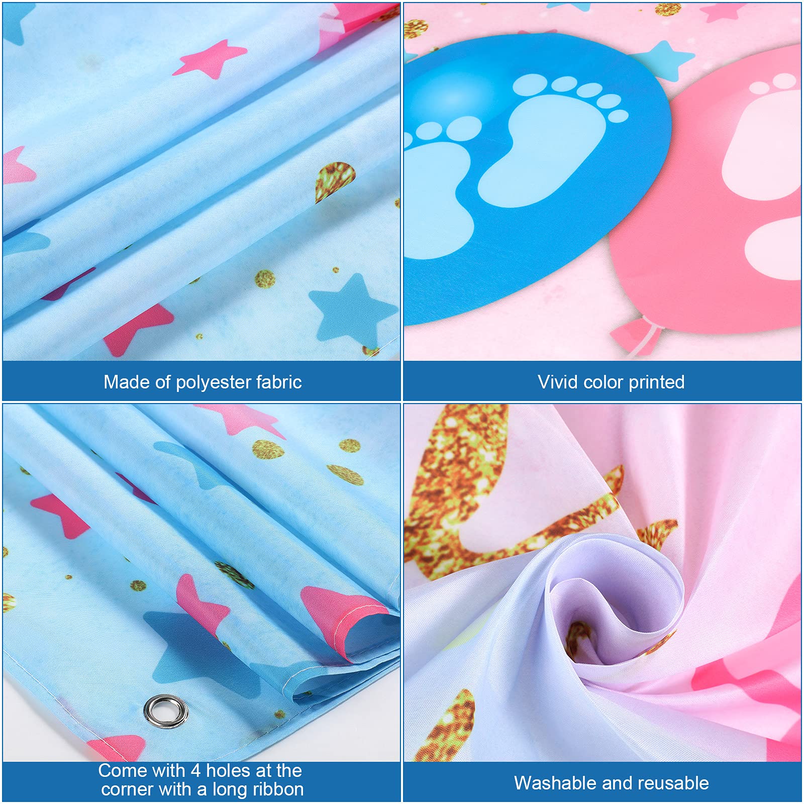 washable,reusable,polyester party drop