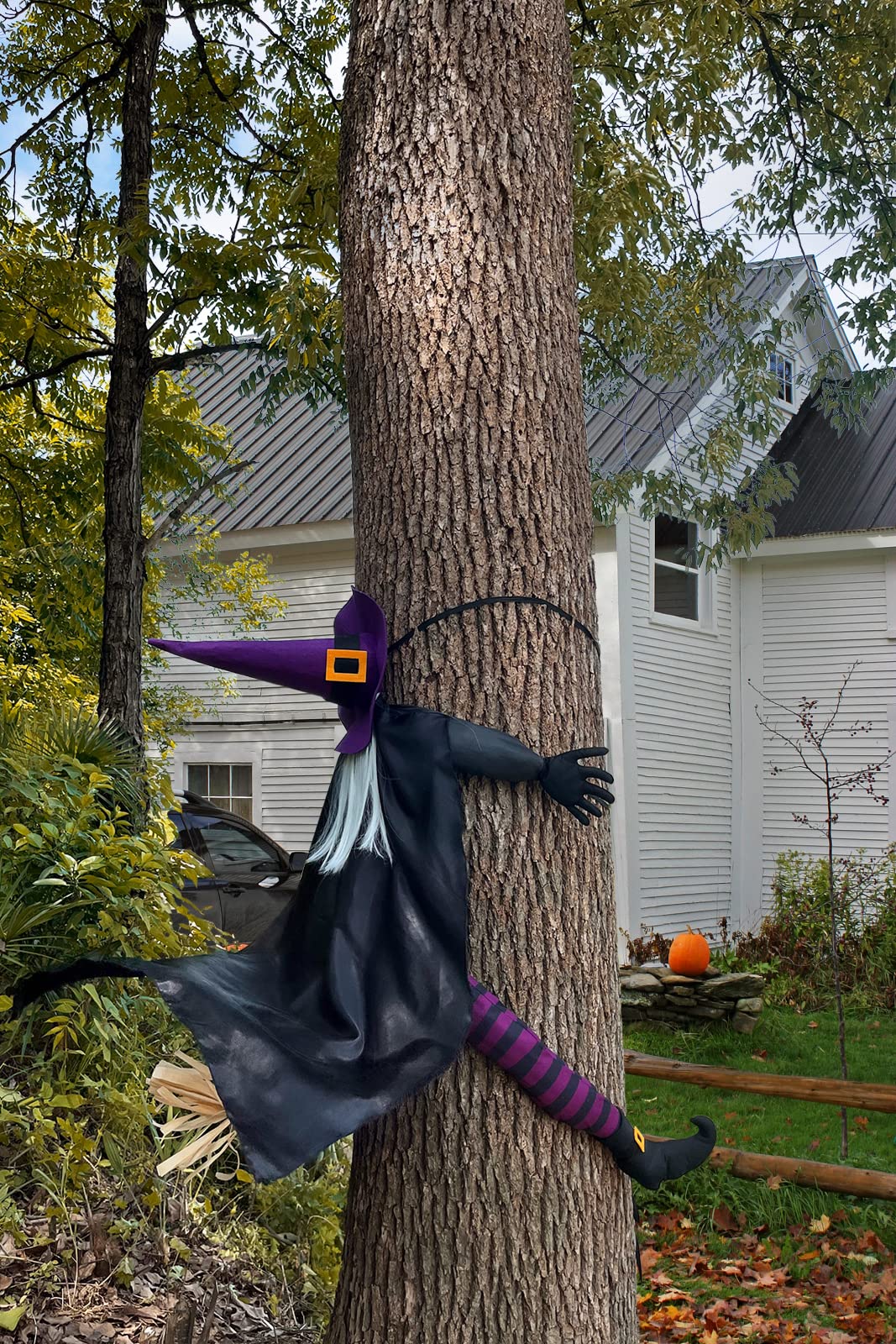 Witch halloween prop