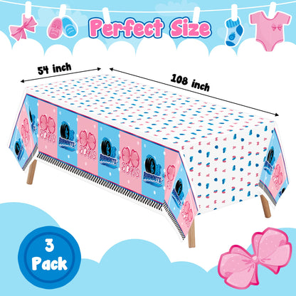 Plastic tablecloth 54x108 inch