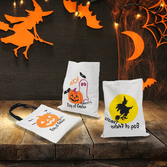 Halloween Canvas Tote Bags