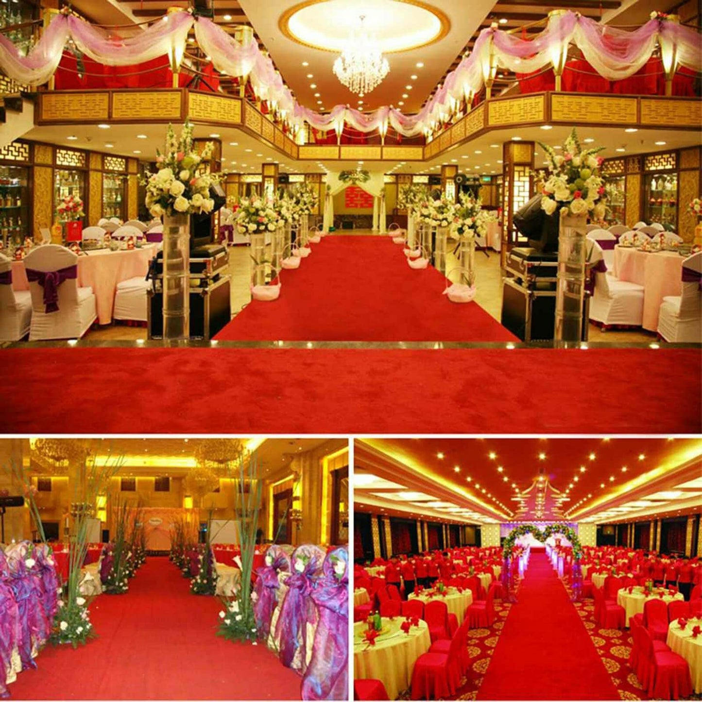 Red Carpet (10m) Wedding Party Decoration Hollywood Awards Night Casino