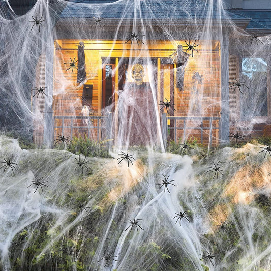 Halloween Spider Web Decoration