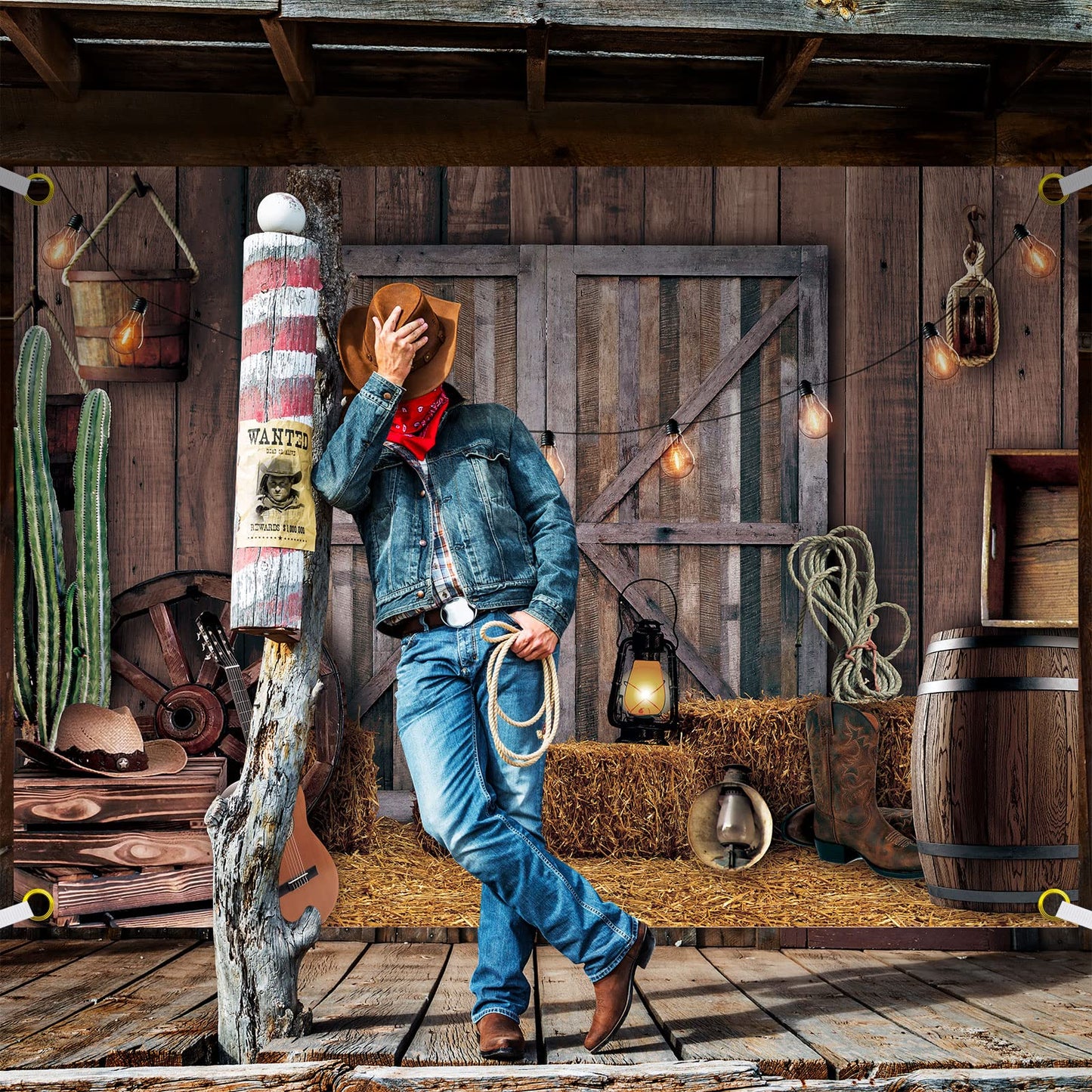 Western Cowboy Event  Banner