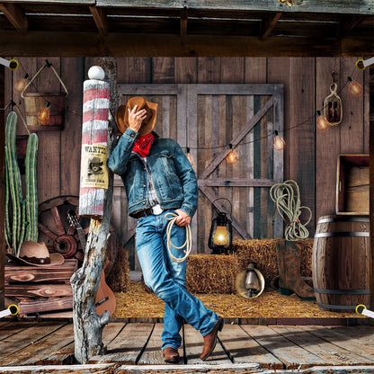 Western Cowboy Event  Banner