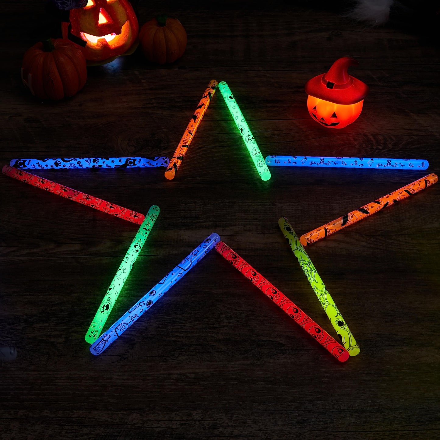 Halloween design glow sticks