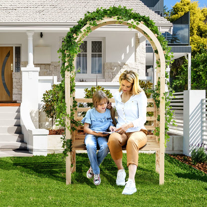 Garden bench seat