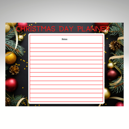 Printable Christmas Planner - Organiser Page 4